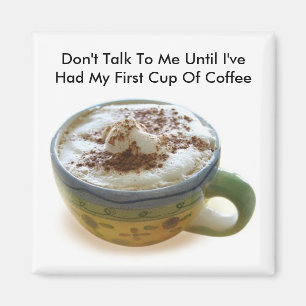 Coffee Fridge Magnet Magneet