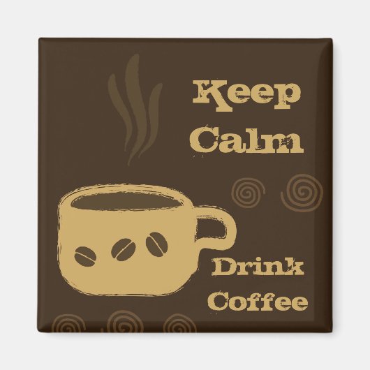 Coffee Fridge Magnet Magneet (Voorkant)