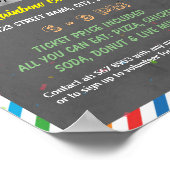 Coffee Fundraiser event sjabloon Poster (Hoek)