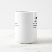 Coffee Funny Dictionary Definition Koffiemok (Center)