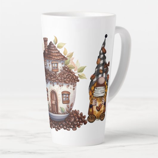 Coffee Gnomes Latte Mok (Rechterhoek)