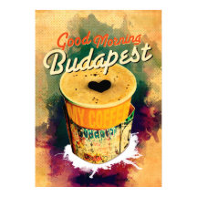 Coffee Graffitti wrap Good Morning Boedapest!