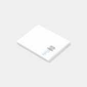 Coffee grappige tekst post-it® notes (Schuin)