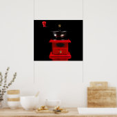 Coffee grinder poster (Keuken)
