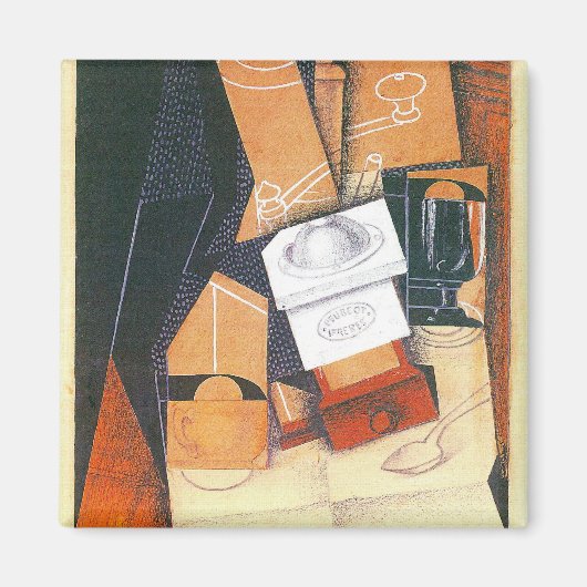 Coffee Grinder van Juan Gris, Cubistische kunst Magneet