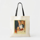 Coffee Grinder van Juan Gris, Cubistische kunst Tote Bag (Voorkant)
