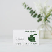 Coffee Grinding Punch & Loyalty (Staand voorkant)