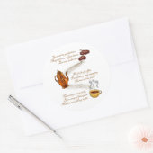 Coffee Haiku Sticker (Envelop)