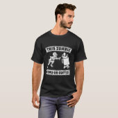 Coffee Halloween T-shirt (Voorkant volledig)