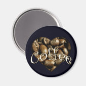Coffee Heart Magneet (Voorkant / Achterkant)