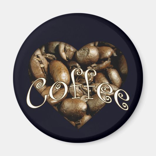Coffee Heart Magneet (Voorkant)