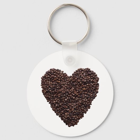 Coffee Heart Sleutelhanger (Voorkant)