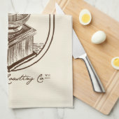 Coffee House Cold Brew Coffee Roasting Company Theedoek (Quarter Fold)