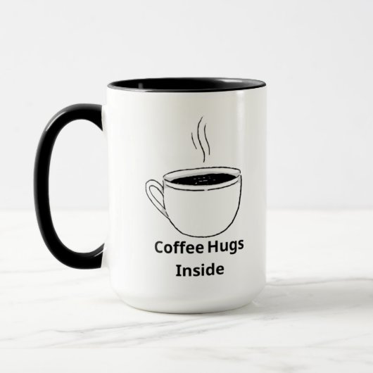 Coffee Hugs Mug (Gauche)