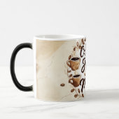 Coffee is a hug in a mug magische mok (Links)