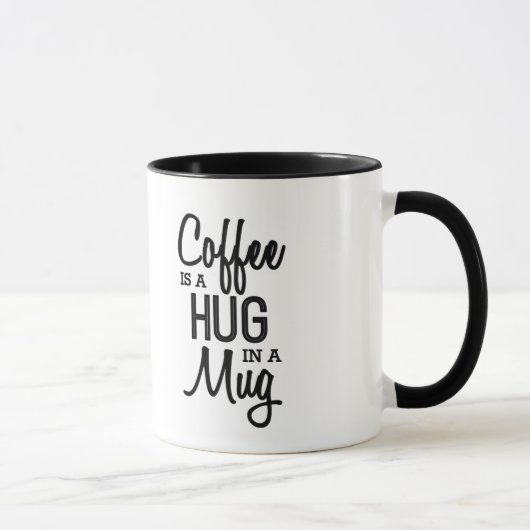Coffee is a hug in a mug mok (Rechts)