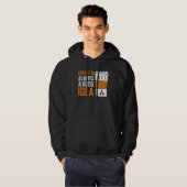 Coffee Is Always A Good Idea Coffee Hoodie (Voorkant volledig)