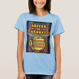 Coffee is Groovy T-shirt