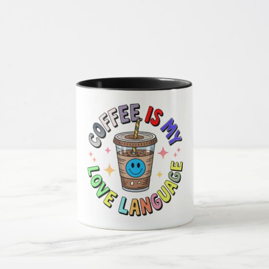 Coffee Is My Love Language Mug Mok (Midden)