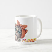 Coffee Kitten Mug (Devant droit)