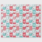 Coffee Latte Cadeaupapier (Vlak)