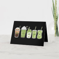 Coffee Latte Green Schattige Irish St Patrick's Da