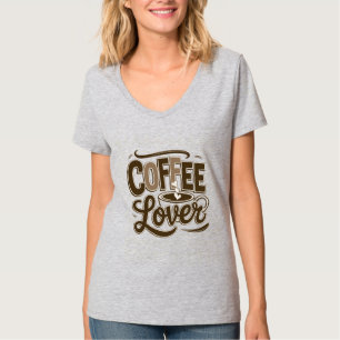 Coffee Life Line" Funny Coffee Lover T-Shirt for