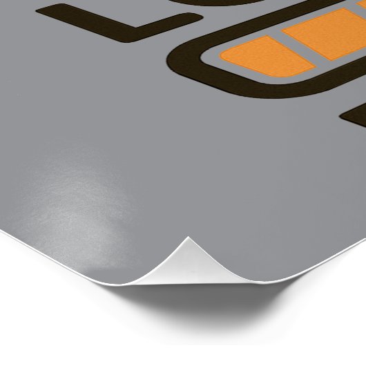 Coffee Loading Please Wait- Funny Morning Caffeine Perfect Poster (Hoek)