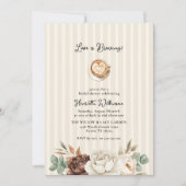Coffee Love Brewing Bridal Shower Invitation (Devant)
