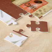 Coffee Love Gnome Puzzle Legpuzzel (Zijkant)