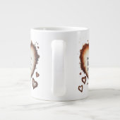 Coffee Love Valentine Gift, Dear Coffee  Extra Grote Beker (Achterkant)