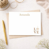 Coffee Love White en Brown Post-it® Notes