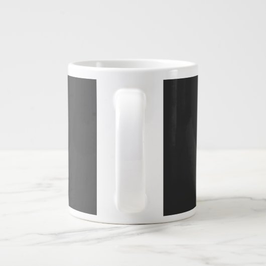 Coffee Lover Bold Typography Mug - Minimalist Blac (Dos)