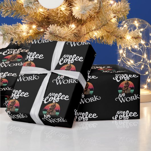 Coffee Lover Cadeaupapier (Feestdagen)