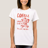 Coffee Lover Club T-shirt (Voorkant)