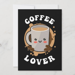 Coffee Lover Coffee Cappuccino Lover Kaart