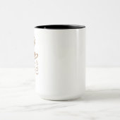 Coffee Lover Design – Minimal Coffee Cup Graphic Mok (Midden)
