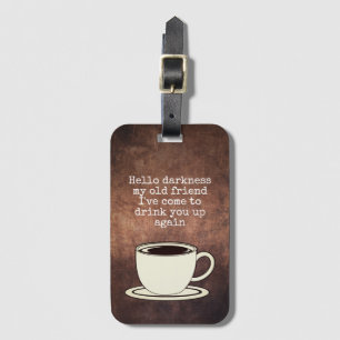  Coffee Lover Funny Quote Bagagelabel