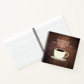  Coffee Lover Funny Quote Notitieboek (Binnen)
