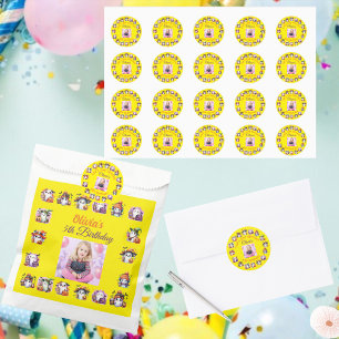Coffee Lover Ghost Party Sticker voor de verjaarda