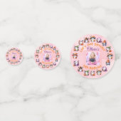 Coffee Lover Ghost Table Confetti voor Kids Party (Voorkanten)