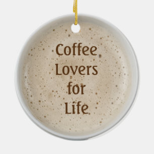 Coffee Lover Keramisch Ornament
