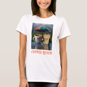 Coffee Lover Logo design voor t-shirts