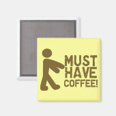 Coffee Lover Magneet (Voorkant / Achterkant)