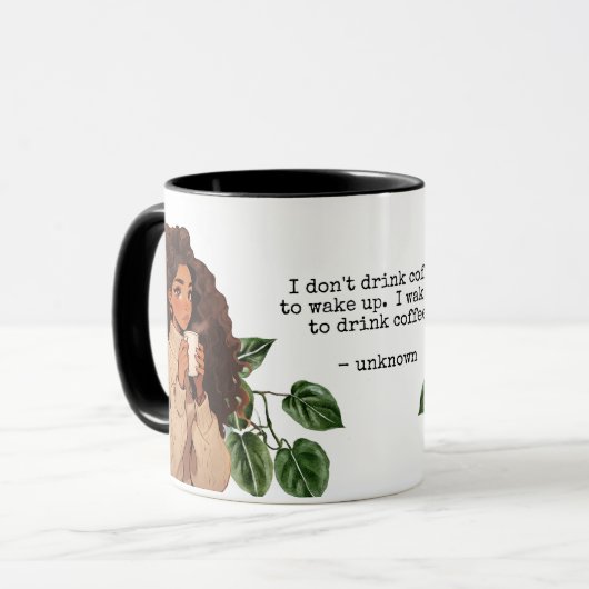 Coffee Lover Mok (Voorkant links)