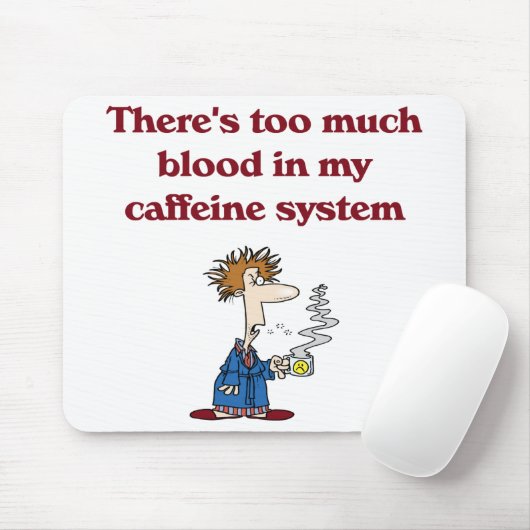 Coffee Lover Mousepad Muismat (Met muis)