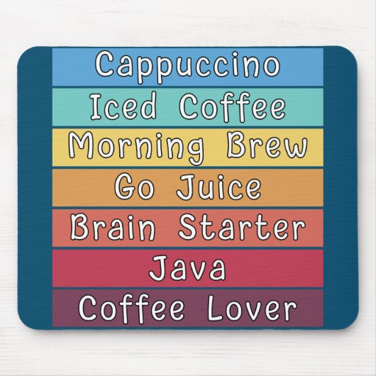 Coffee Lover Muismat (Voorkant)
