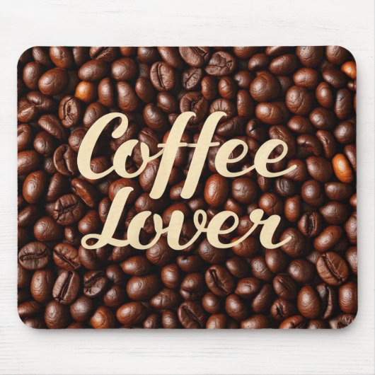 Coffee Lover Muismat (Voorkant)