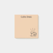Coffee Lover Post-it® Notes (Voorkant)