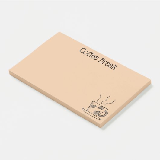 Coffee Lover Post-it® Notes (Schuin)